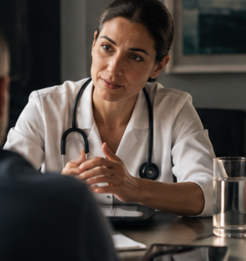 A Continuo doctor with a member
